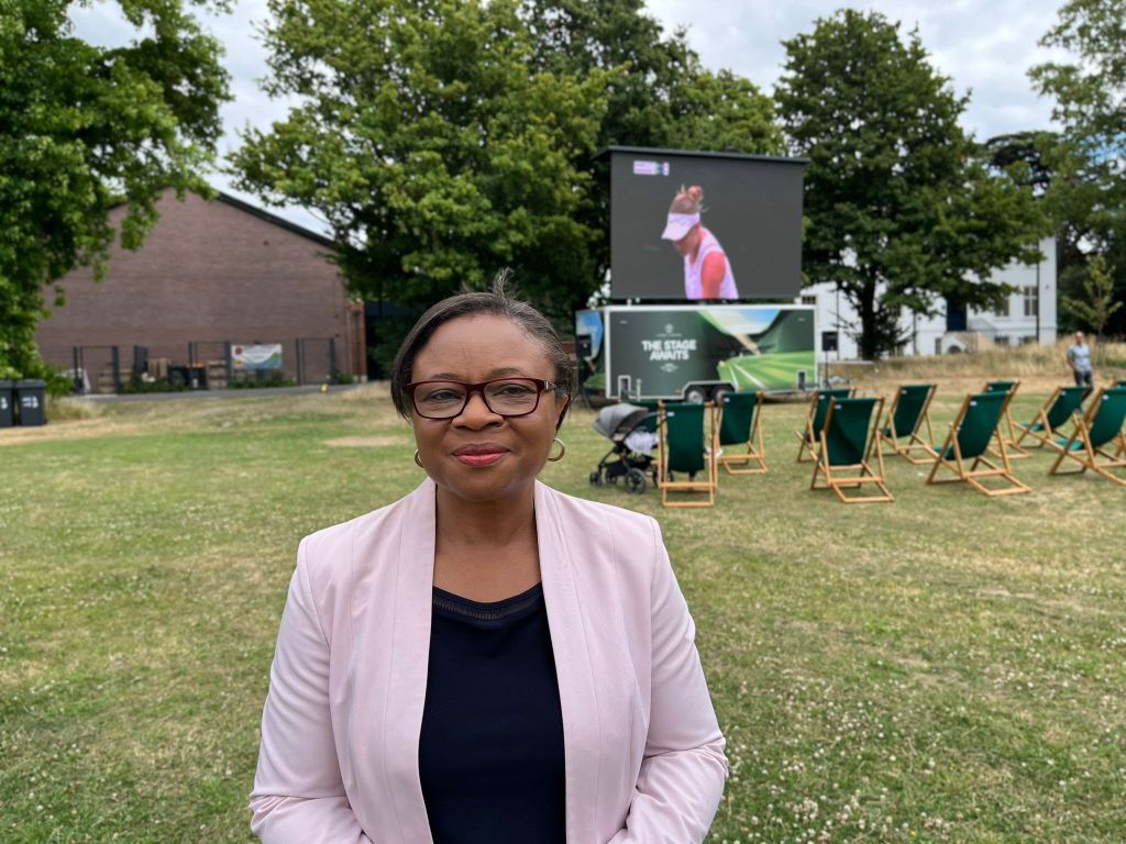 Watch Wimbledon tennis at Canons House in Mitcham Merton Council Newsroom
